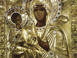 12 / 25 июля – празднование иконы Божией Матери, именуемой «Троеручица» (VII)