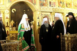 Святейший Патриарх Кирилл посетил Покровско-Татианинский собор г.Чебоксары