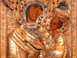 26 июня / 9 июля – празднование Тихвинской иконы Божией Матери (1383)