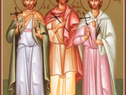 14 / 27 декабря – память мучеников Фирса, Левкия и Каллиника (249-251)