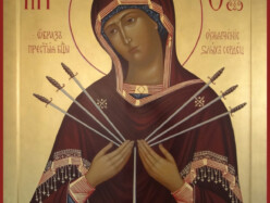 13 / 26 августа – празднование иконы Божией Матери «Умягчение злых сердец» (Семистрельная)